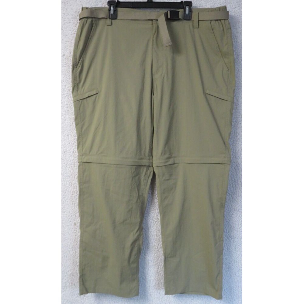 Mens Free Soldier Tactical Gear Brown Belt Convertible Zip Off Hiking Pants‎ 40